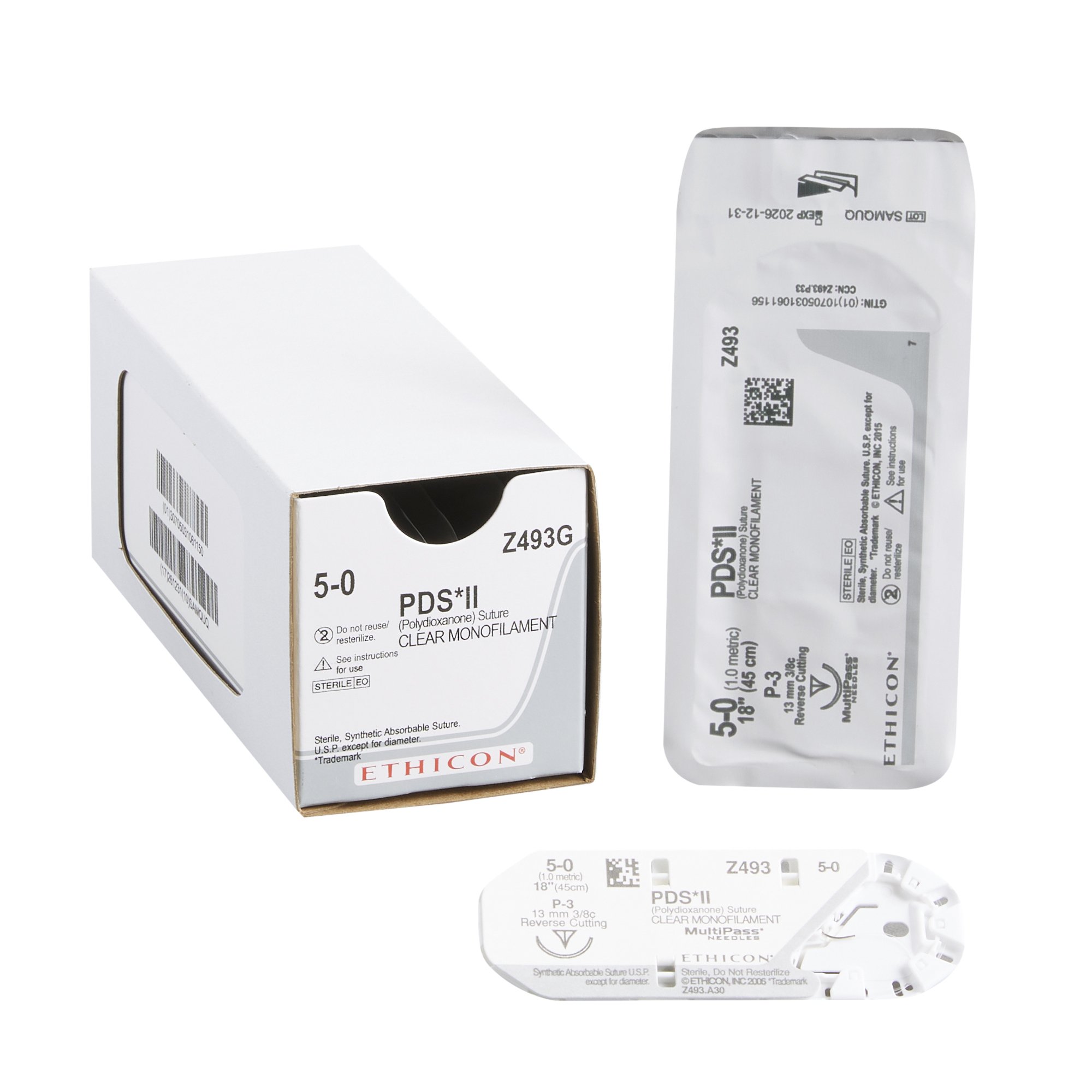 Suture Monocryl Violet Monofilament Precision Point Reverse Cutting 13mm 3/8 Circle (POLIGLECAPRONE 25) by Ethicon - Suture  J & J Healthcare Systems  ID Y463G